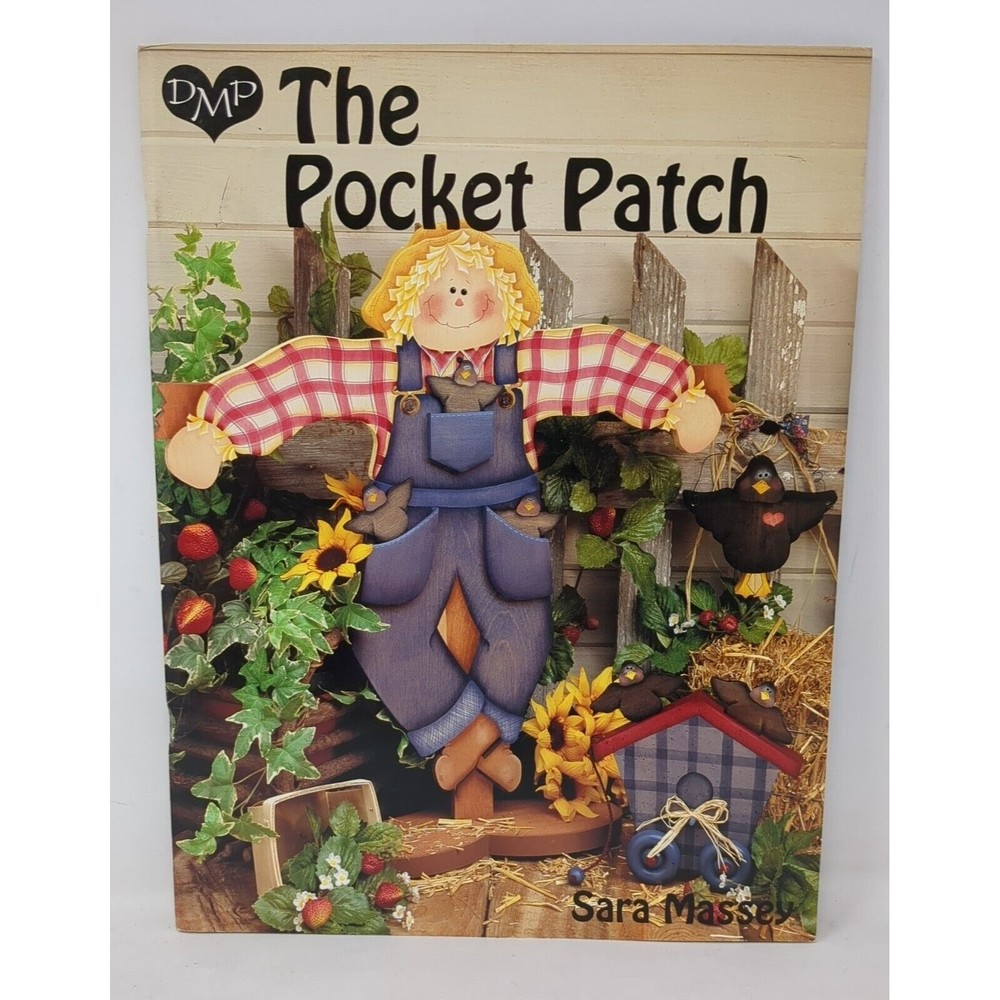 Sara Massey The Pocket Patch Decorative Painting Paint Pattern Craft Book VTG